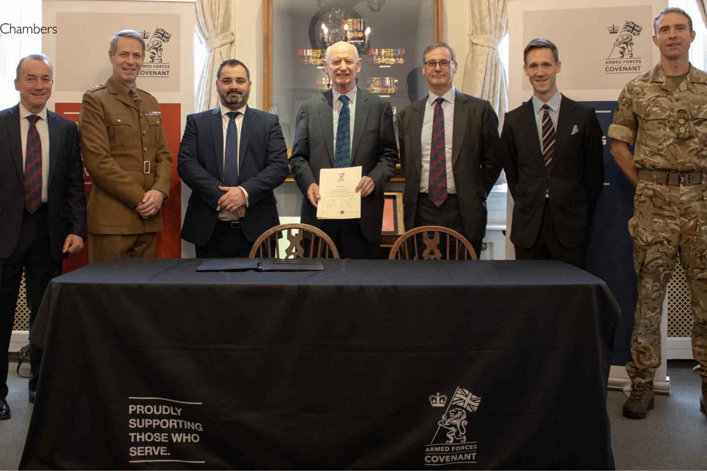 Chambers Are Proud To Support The Armed Forces Covenant (1)